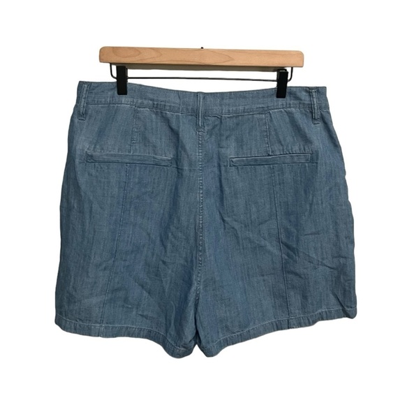 Madewell Pintuck Denim Shorts - Picture 4 of 11